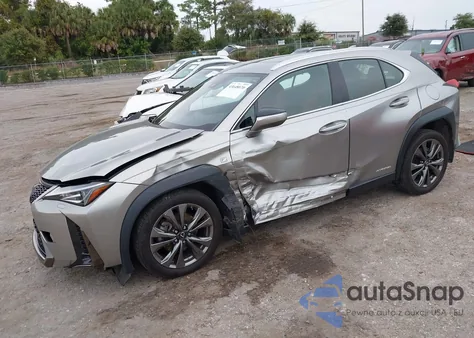 2021 Lexus Ux 250H из США, поврежденный, VIN JTHR9JBH6M2049993